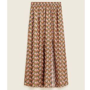 J.Crew, Collection side-slit maxi skirt in Ratti® prism floral, Size L NWT